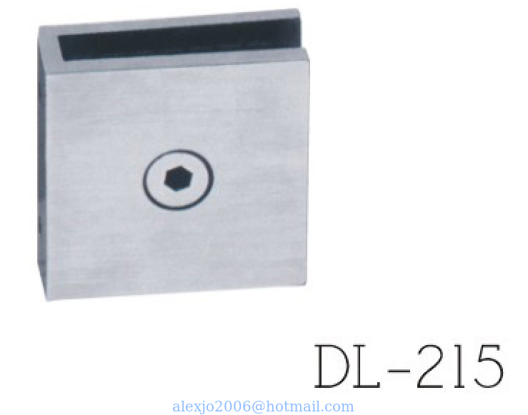 glass clamps DL215, Zinc alloy