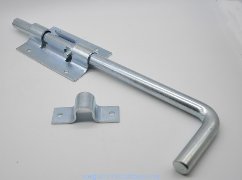 Long Galvanized heavy duty Door bolts DL610, lock for door Size: 350