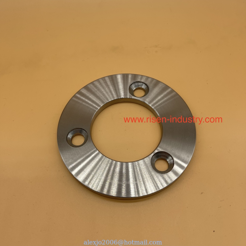 Flange Base of rail pipe post, stainless steel 304, finishing satin,, dia 50.8mm