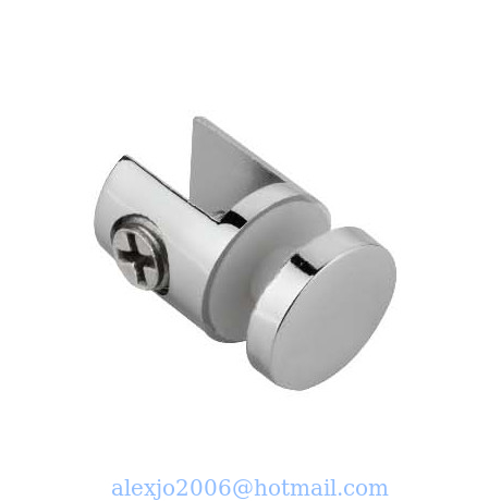 Fixed Glass Holder YS-028S, Zinc Alloy,  for glass 6-8-12mm, finishing chrome or Satin