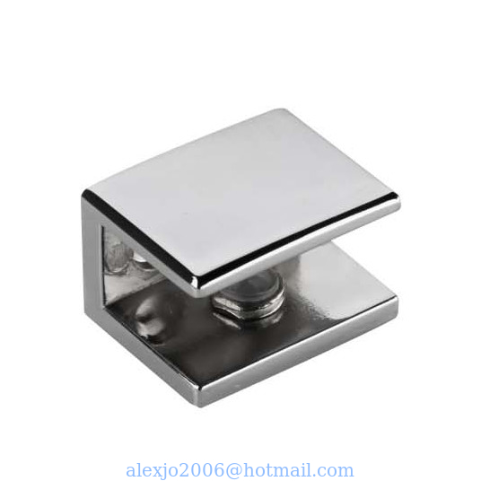 Fixed Glass Holder YS-041 Zinc Alloy,  for glass 10-12mm, finishing chrome or Satin