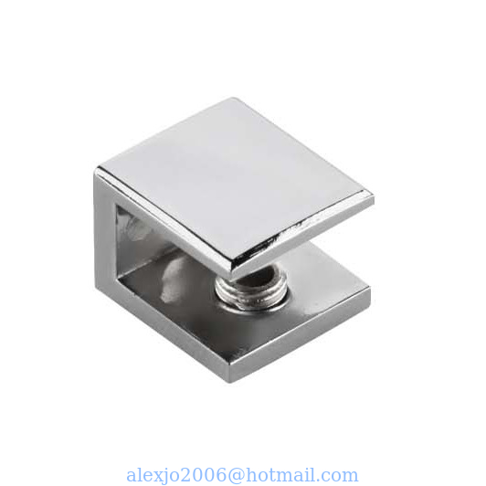 Fixed Glass Holder YS-042 Zinc Alloy,  for glass 10-12mm, finishing chrome or Satin