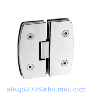 Bathroom glass clamp RS1813, 90# Camber 180 degree, stainless steel 304, satin or mirror
