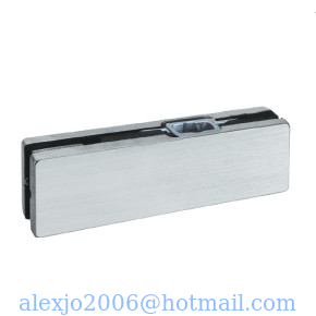 Glass Patch Fitting A-010, Material aluminium, steel, stainless steel, finishing satin, mirror