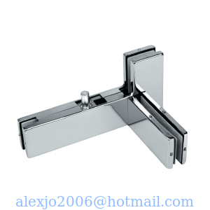 Glass Patch Fitting A-040L, Material aluminium, steel, stainless steel, finishing satin, mirror