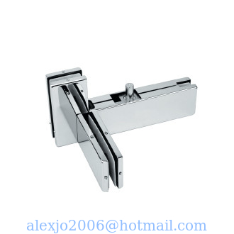 Glass Patch Fitting A-040R, Material aluminium, steel, stainless steel, finishing satin, mirror