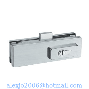 Glass Patch Fitting A-050, Material aluminium, steel, stainless steel, finishing satin, mirror