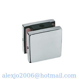 Glass Patch Fitting A-072, Material aluminium, steel, stainless steel, finishing satin, mirror