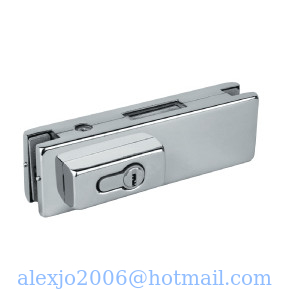 Glass Patch Fitting A-090, Material aluminium, steel, stainless steel, finishing satin, mirror