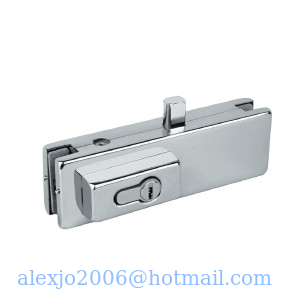 Glass Patch Fitting A-091, Material aluminium, steel, stainless steel, finishing satin, mirror