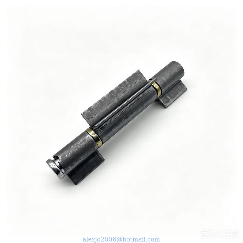 Welding hinge H26503X hinge leaf ringent, with washer or bearing,material:iron, finishing:self color or zinc plating