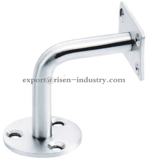 Stainless steel Handrail bracket RS302 wall to rail, finishing satin or mirror, material stainless steel304