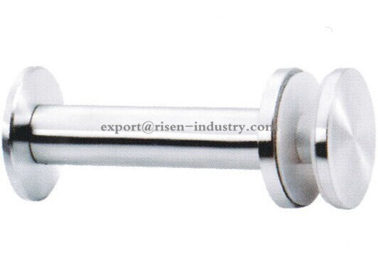 Handrail bracket glass to wall/rail connector RS333 , material stainless steel, finishing satin