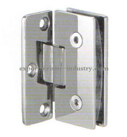 Bathroom glass clamp RS1817, 80# Square 90 degree, single side