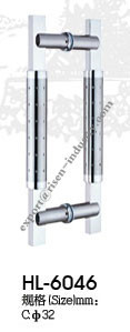Stainless steel door handle HL6047, dia32