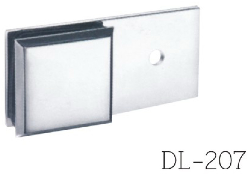 glass clamps DL207, Zinc alloy