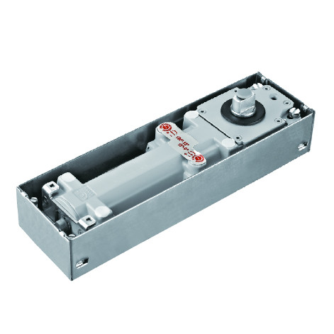 Floor Hinge T-75V, color:black or blue, casting iron,  weight capacity 150kgs,