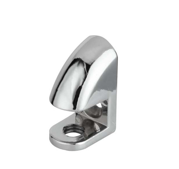 Fixed Glass Holder YS-033, Zinc Alloy,  for glass 6-8mm, finishing chrome or Satin