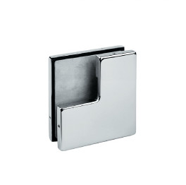 Glass Patch Fitting A-083, Material aluminium, steel, stainless steel, finishing satin, mirror