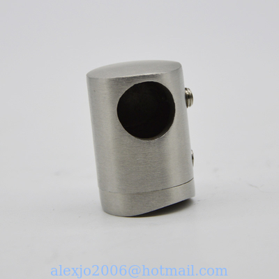Right side Post Connector to tube for railling, Satin or Mirror finishing, SS304