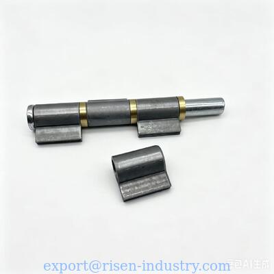 Heavy duty Welding hinge H26504, four pc leaves, with washer or bearing,material:iron, finishing:self color or zinc plating