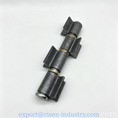 Welding hinge H26504X hinge leaf ringent, with washer or bearing,material:iron, finishing:self color or zinc plating