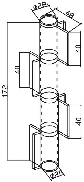 Welding hinge heavy duty H601A, with steel washer, finishing:self color or zinc plating, material:steel